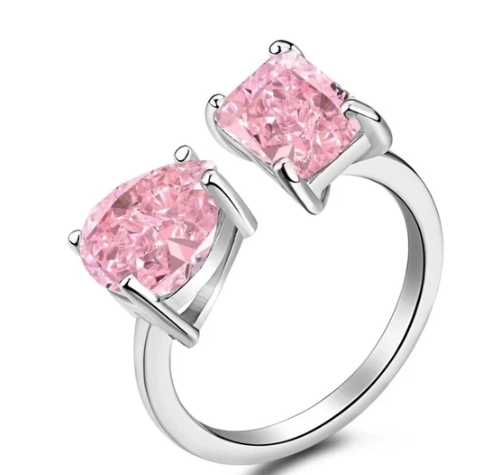 Anillo Abierto Brillantes de Alma