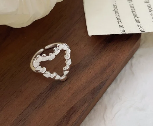Anillo Te Amo en Plata Ley y Oro