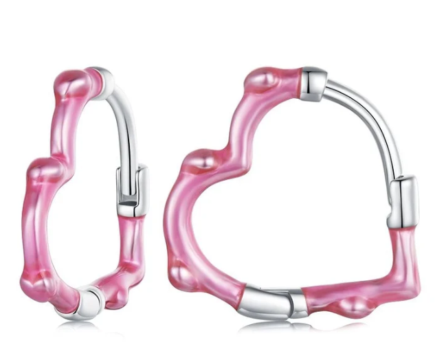 Orecchini Silvaria in argento sterling e oro bianco