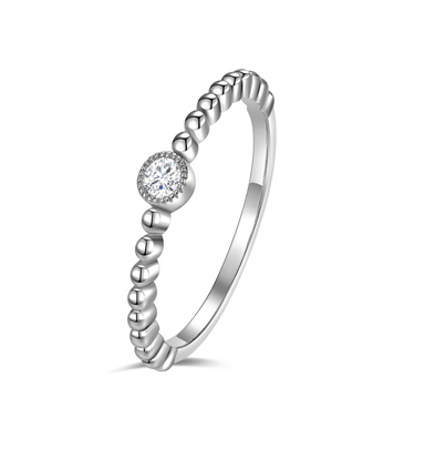 Anello da spiaggia in argento sterling S925 placcato oro 14K con taglio marquise