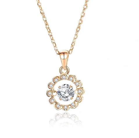 collar-moissanita-incolora-baño-oro-rosa