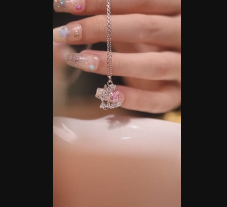 Collana MEE Brilliant in argento sterling e oro bianco